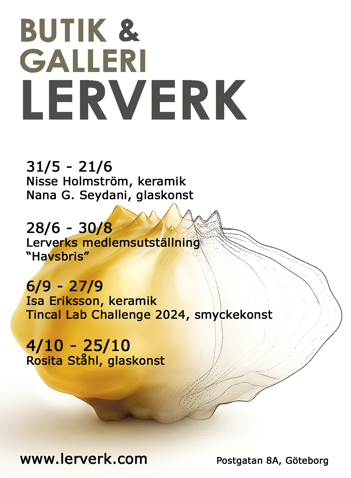Lerverk Galleri Konsthantverk