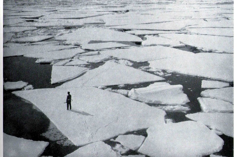 Jacob Kirkegaard, Some say the world will end in fire,  Från Glossary of Snow and, Ice Scott Polar Research Institute, 1966 (scaled). Landskrona Foto