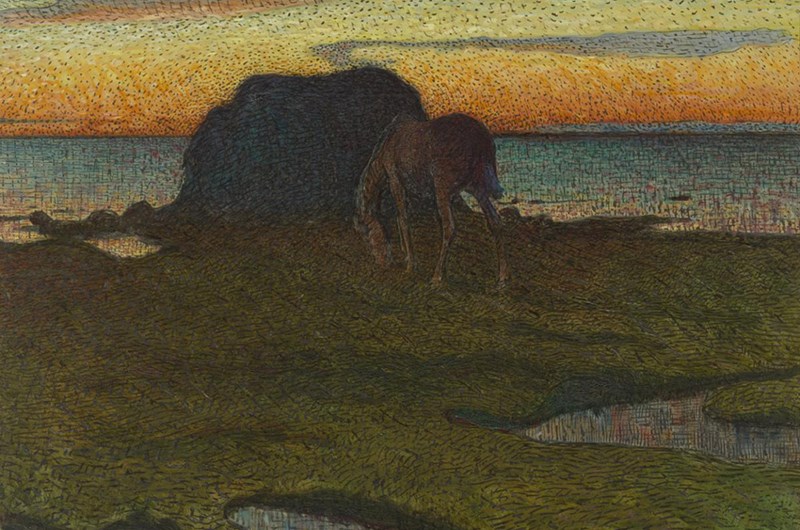 Nils Kreuger, Vid tångstacken, 1902, Thielska Galleriet