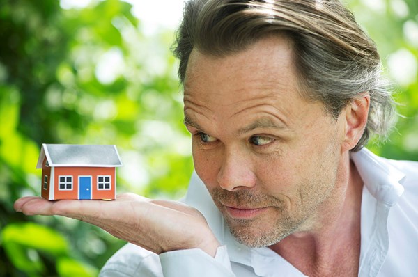 Ingen månlandning för miniatyrstugan