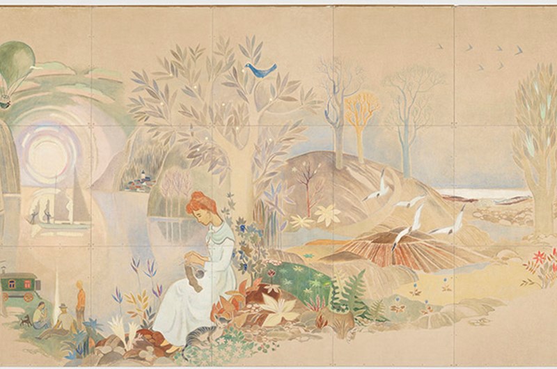 Tove Jansson: Elektricitet och Vila efter arbetet, 1945. 
