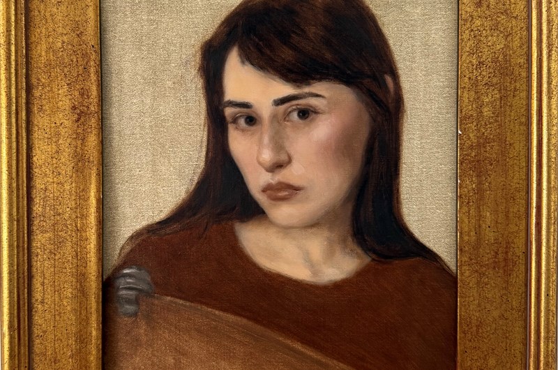 Självporträtt -  Lucine Demirian