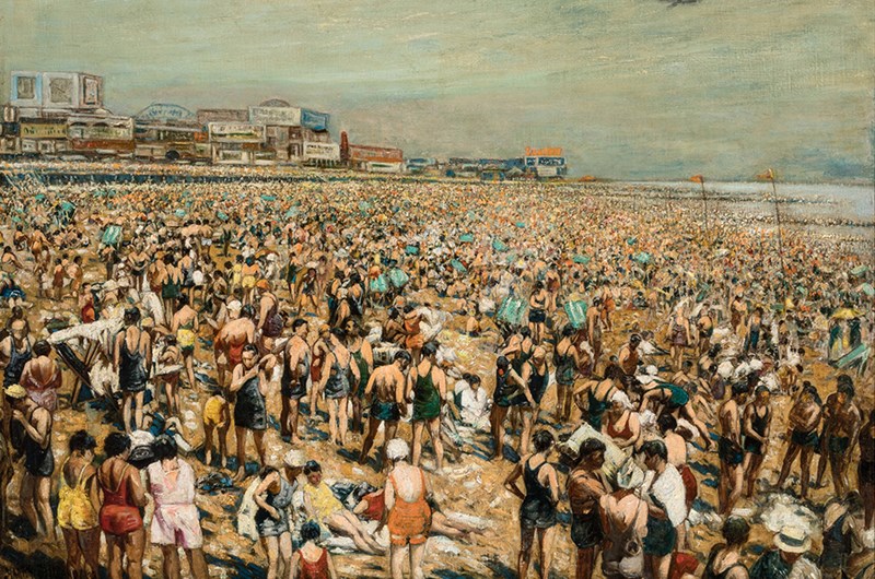 Harry Roseland, Coney Island, 1933. Terra Foundation.