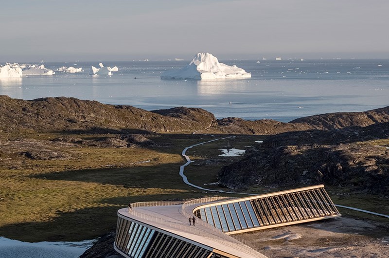Dorte-Mandrup, Ilulissat Icefjord Centre. Foto: Adam Mork