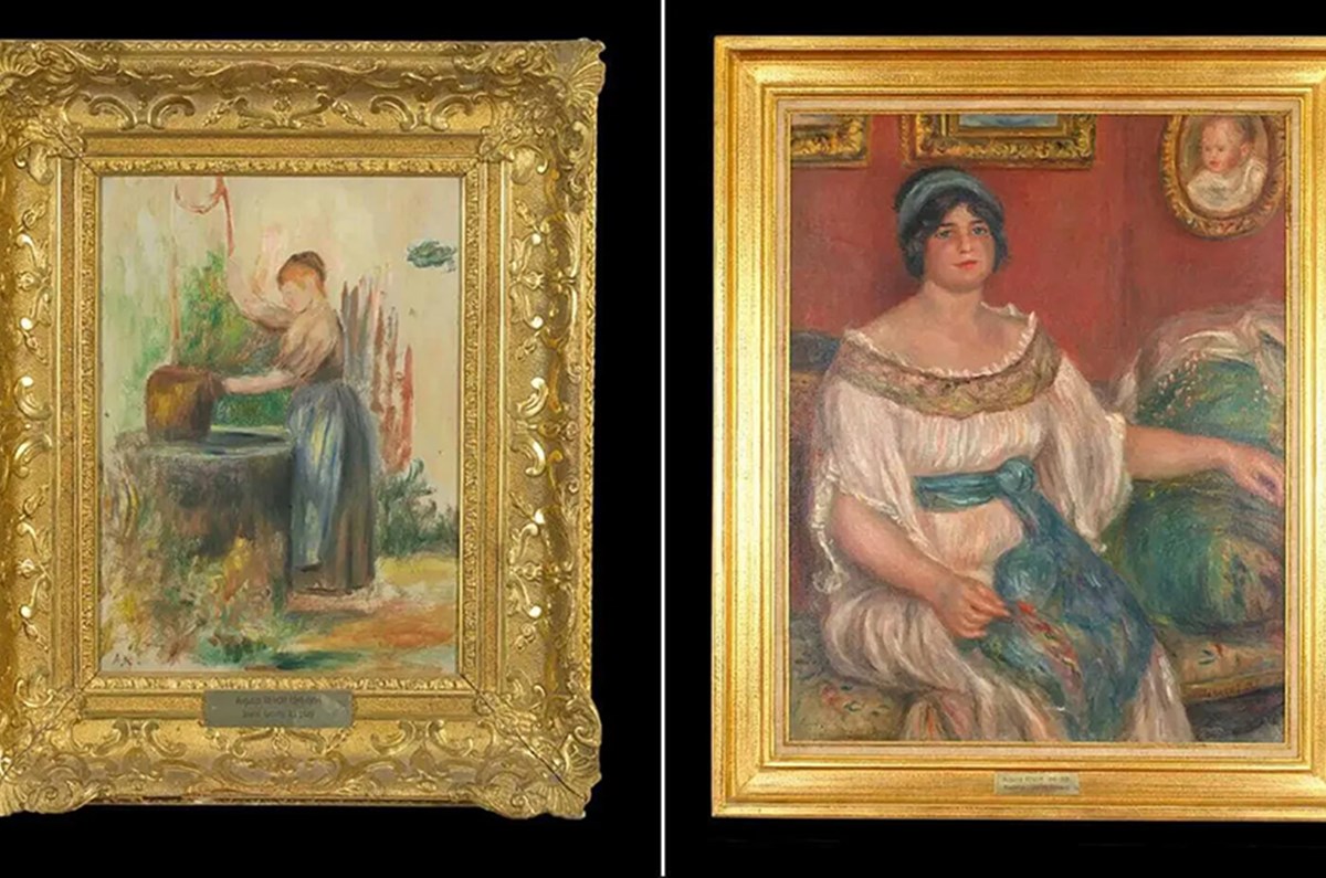 Konstkupp - Fyra Renoir-tavlor värda 100 miljoner stals från museum