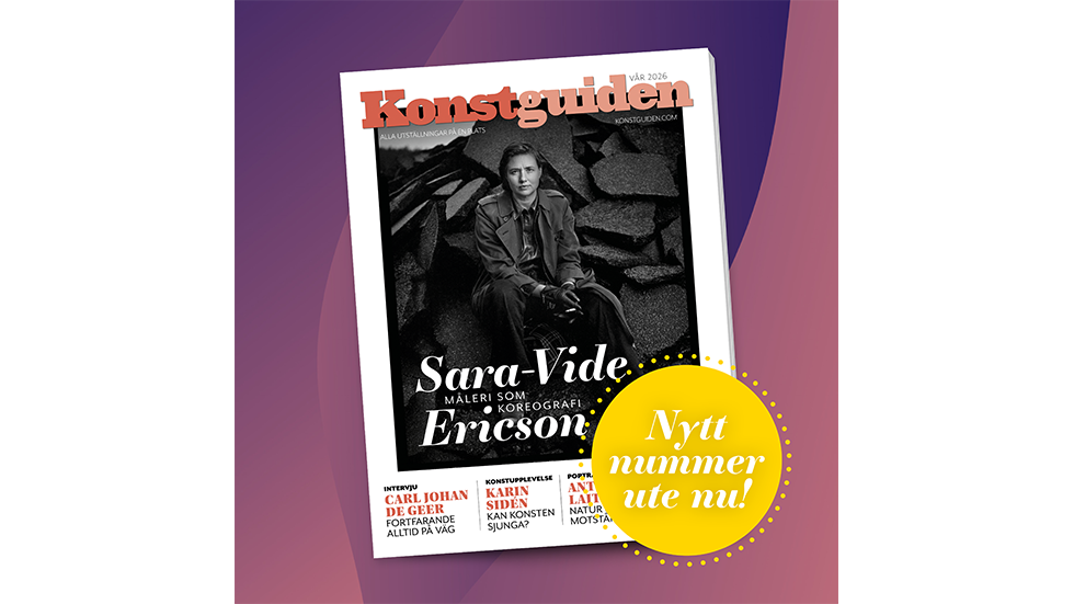 Nu har vårens utgåva av Konstguiden kommit !