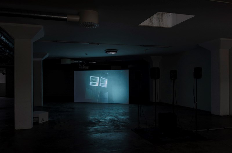 Andrius Arutiunian, Lethe, 2026 Installationsvy från Ljudet av Foto: Helene Toresdotter