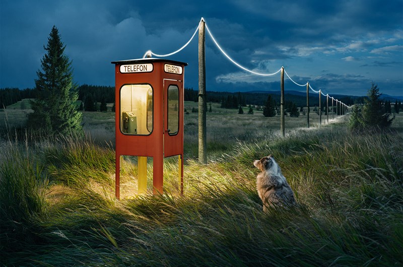 Erik Johansson, If Lost, Please Call, 2021