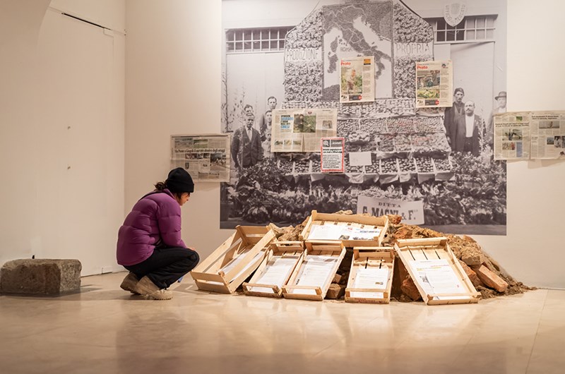 Leone Contini, Produzione propria Installationsvy, Lubiana