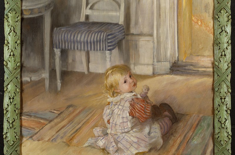 Carl Larsson, Pontus, 1890. Olja på duk.